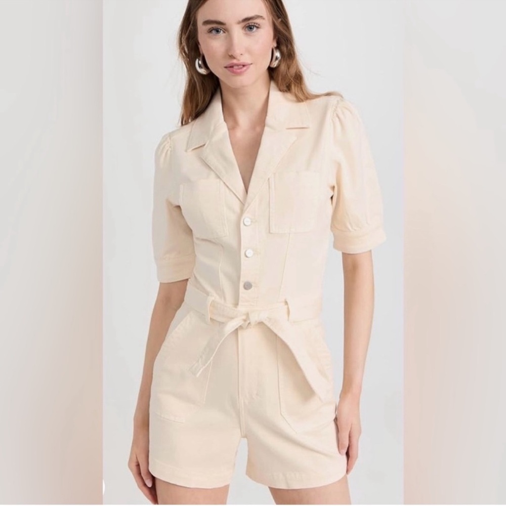 PAIGE Mayslie Button Up Romper